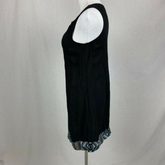 COPY - APT 9  black tribal print sleeveless tunic dress - Picture 7 of 7